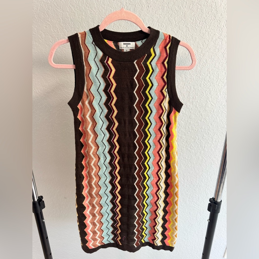 Missoni Ribbed Colorful Dress